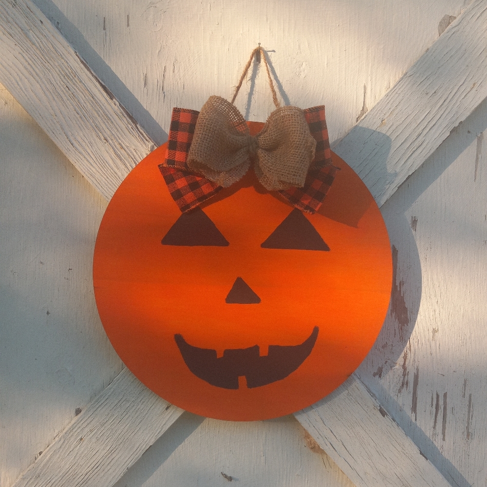 Halloween door hanger
